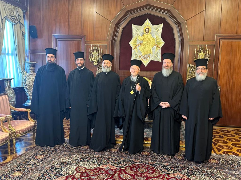 Archbishop Makarios of Australia, Hierarchs and pilgrims from Australia visit the Phanar