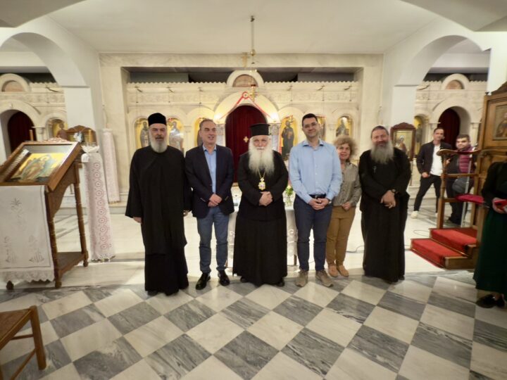 Ομιλία Μητροπολίτου Αργολίδος  στον Ι.Ν. Αγίου Ρηγίνου Λεβαδείας