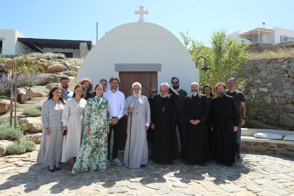Θυρανοίξια Παρεκκλησίου της Παναγίας Γοργοεπηκόου στη Μύκονο