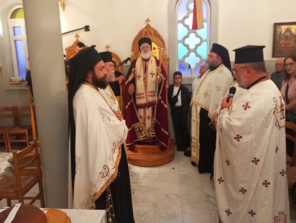 Πανηγυρικός Εσπερινός του Αγίου Χριστοφόρου στα Κελλιά Πεδιάδος