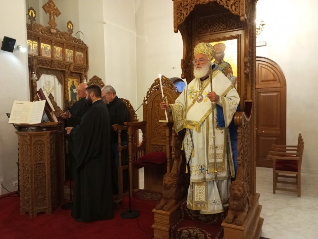 Απόδοση της Εορτής του Πάσχα στον Ιερό Μητροπολιτικό Ναό Αρκαλοχωρίου