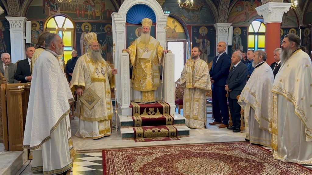 Αρχιερατικό Συλλείτουργο στην Κατερίνη και μνημόσυνο υπέρ αναπαύσεως της ψυχής του ήρωα Δημητρίου Σβορώνου