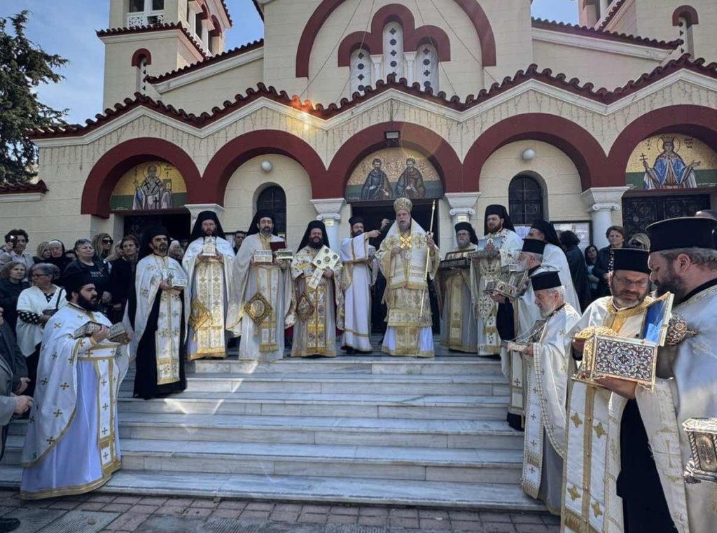 Η Σύναξη της Ιεράς Εικόνας της Παναγίας Διασωζούσης και πάντων των Μικρασιατών Αγίων στη Ν. Ιωνία