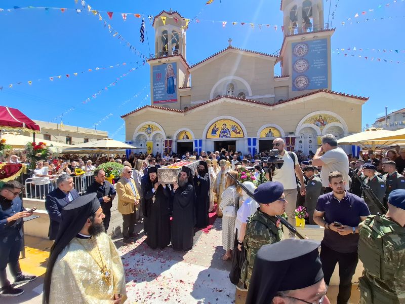 Η πανήγυρη του Ιερού Προσκυνήματος Οσίου Ιωάννου του Ρώσου στο Ν. Προκόπι
