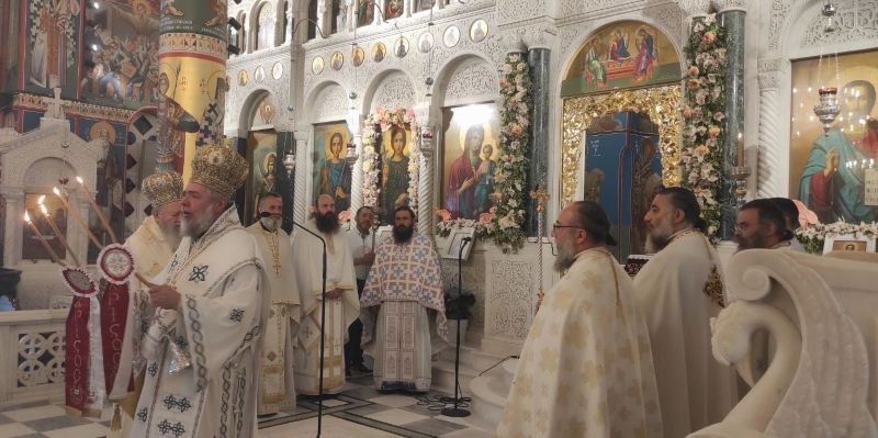 Απόδοση του Πάσχα στο Ιερό Προσκύνημα του Οσίου Ιωάννου του Ρώσου στο Νέο Προκόπι