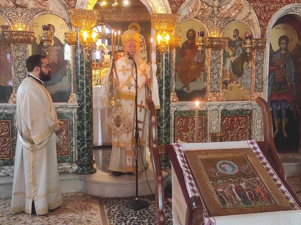 Με λαμπρότητα η εορτή της Αναλήψεως στη Χαλκίδα