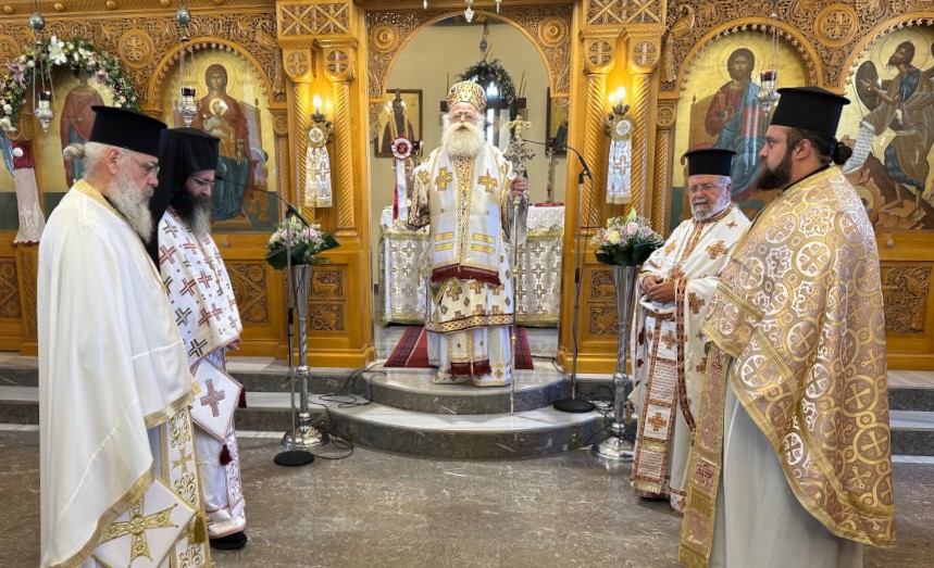 Ιεραπύτνης Κύριλλος: Η Αγία Ειρήνη έδειξε απαράμιλλο ηρωισμό στα βασανιστήριά της