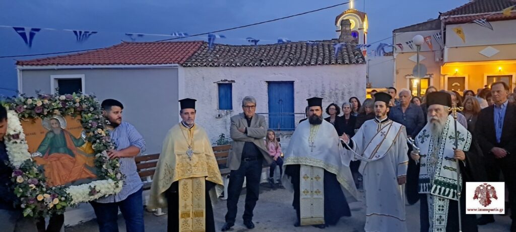 Πανηγυρικός Αρχιερατικός Εσπερινός στον Άγιο Ιωάννη Μονεμβασίας