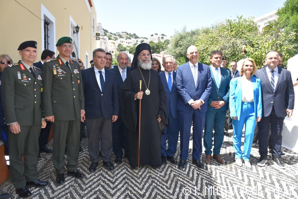 Ο εορτασμός της 80ης ιστορικής επετείου της 8ης Μαΐου 1945 στη Σύμη