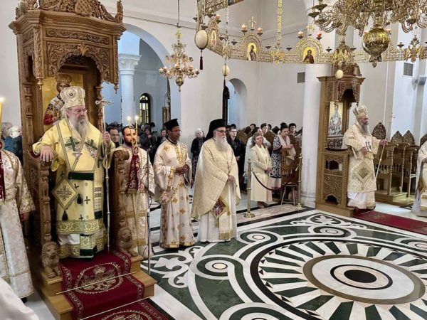 Ο Μητροπολίτης Λεμεσού στην πανήγυρη της Ιεράς Μονής Αγίου Αθανασίου Κολινδρού