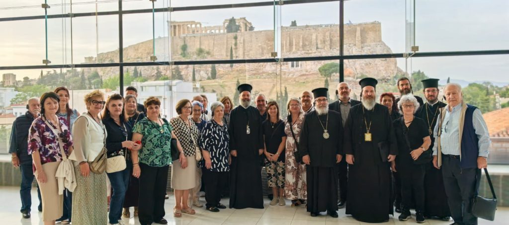 Archbishop Makarios of Australia from the Acropolis Museum: “We are proud, because everything here is ours, it is not stolen”