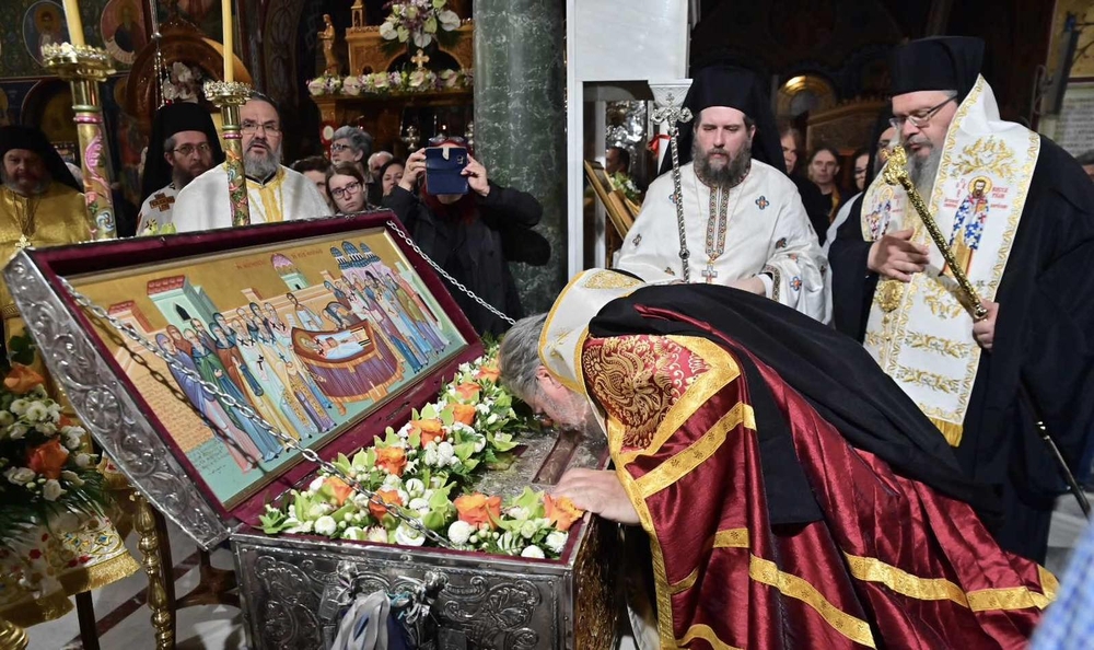 Larissa: beginning of events for the celebration of the local Patron Saint, Saint Achilles