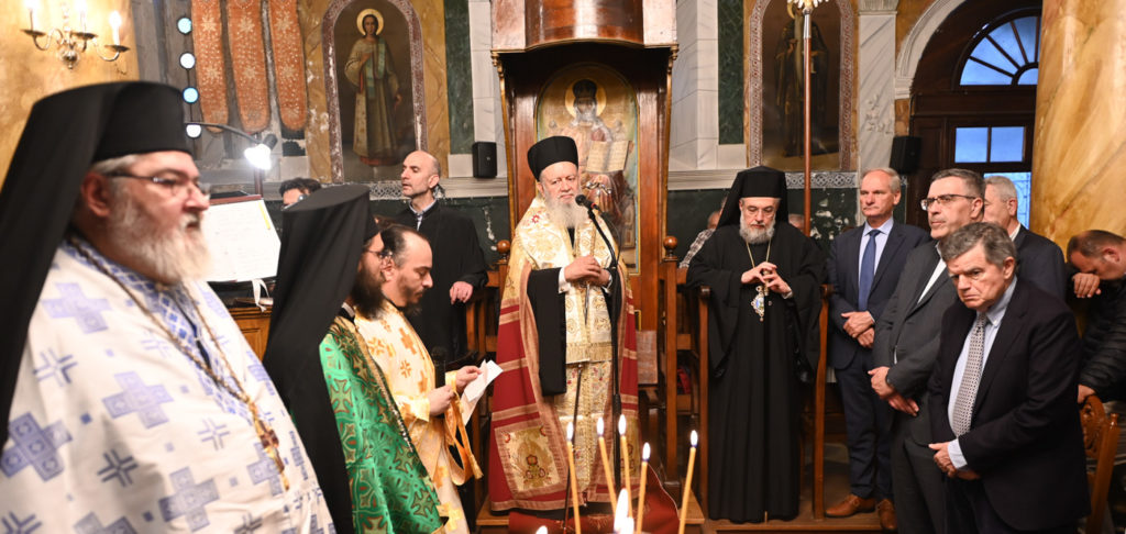 Δισαρχιερατικός Εσπερινός για τον Πολιούχο Καρύταινας Άγιο Αθανάσιο Επίσκοπο Χριστιανουπόλεως