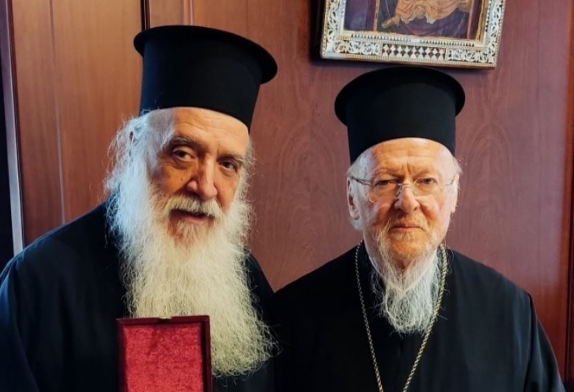 Επίσκεψη του Μητροπολίτη Σάμου και Ικαρίας Ευσεβίου στην Μητέρα Εκκλησία