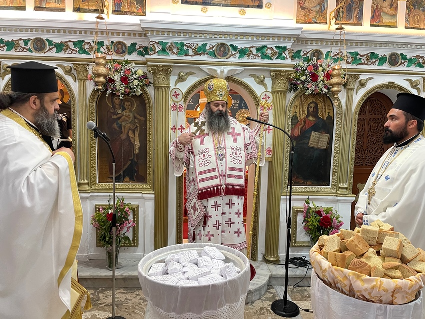 Η εορτή της Αναλήψεως στα Εξαμίλια Κορινθίας και η Εξόδιος Ακολουθία της κοιμηθείσης Ηγουμένης της Ι.Μ. Αγίου Δημητρίου Στεφάνου