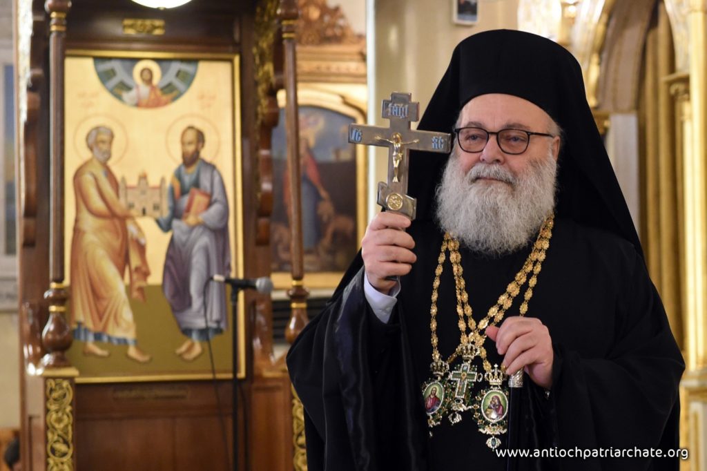 Αντιοχείας Ιωάννης: “Οι χριστιανοί της Συρίας, παρά τις αντίξοες συνθήκες, παραμένουν προσηλωμένοι στην Εκκλησία”