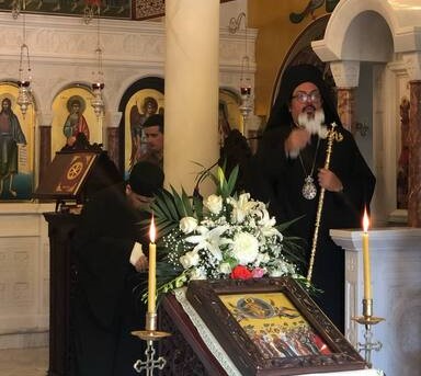 Ο Μητροπολίτης Μπουένος Άιρες στον Εσπερινό του Αγίου Ερμείου στα Ιωάννινα