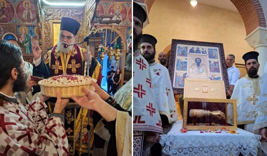 Εσπερινός Αγίου Επιφανίου στο ομώνυμο χωριό Λευκωσίας