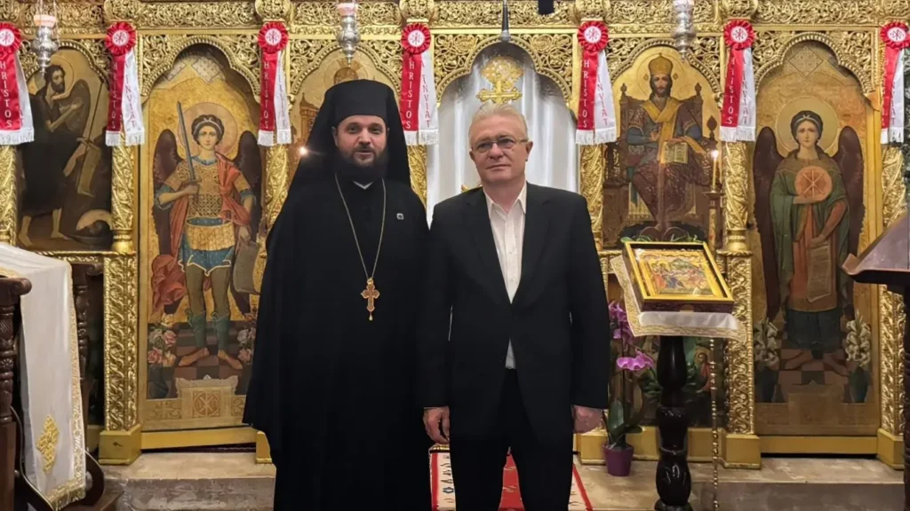 Consilierul Prezidențial Cristian Diaconescu a vizitat Reprezentanța Bisericii Ortodoxe Române din Ierusalim