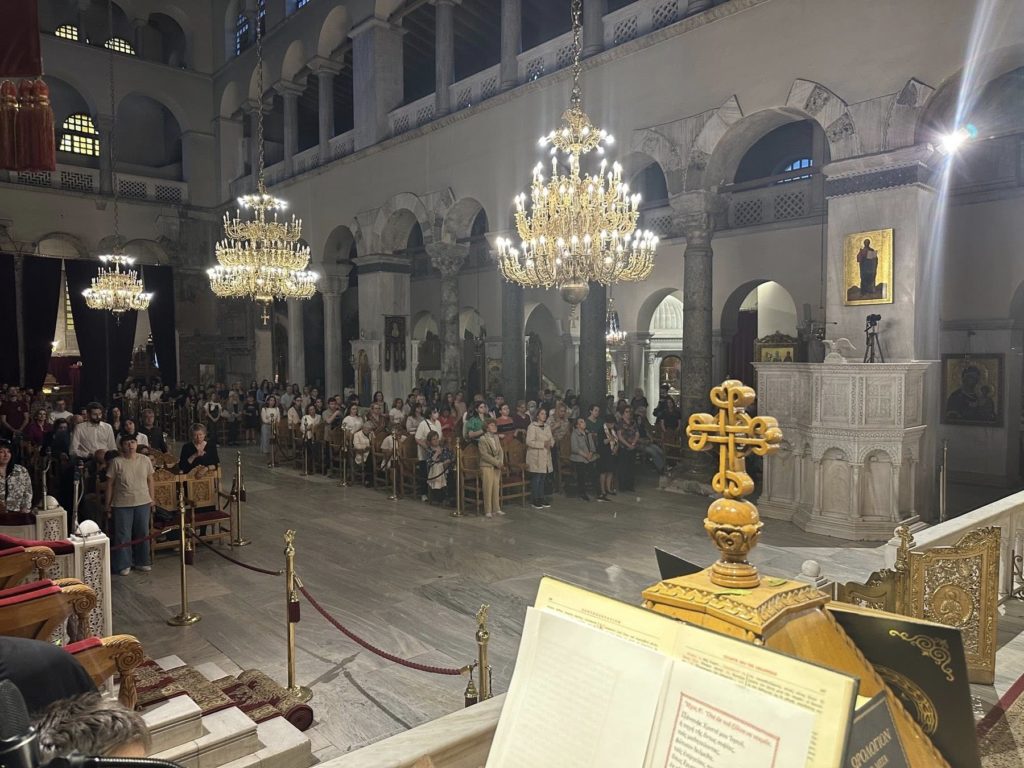 Παράκληση για τους υποψηφίους των Πανελλαδικών στον Άγιο Δημήτριο Θεσσαλονίκης