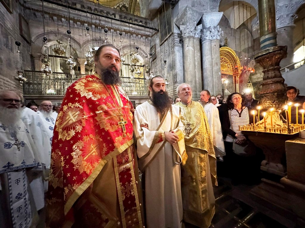 Η χειροτονία του ιεροδιακόνου Δοσιθέου εις Πρεσβύτερον στο Πατριαρχείο Ιεροσολύμων