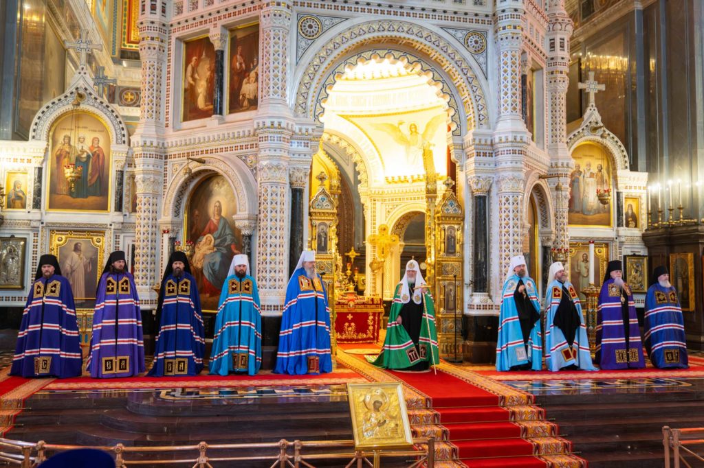 Патриаршая проповедь в Неделю 4-ю по Пасхе после Литургии в Храме Христа Спасителя