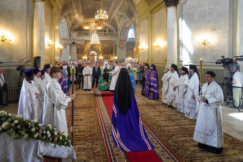 Слово Святейшего Патриарха Кирилла при вручении архиерейского жезла Преосвященному Иоасафу (Вишнякову), епископу Славгородского и Каменского