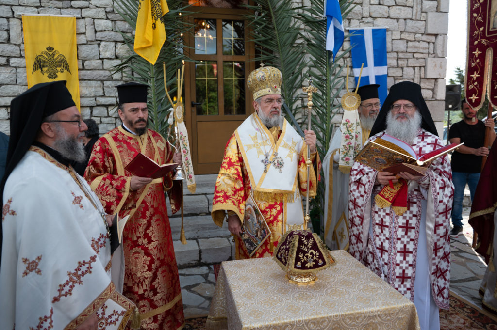 Εγκαίνια Ναού Αγίου Ιωάννου του Τουρκολέκα από τον Μητροπολίτη Γόρτυνος