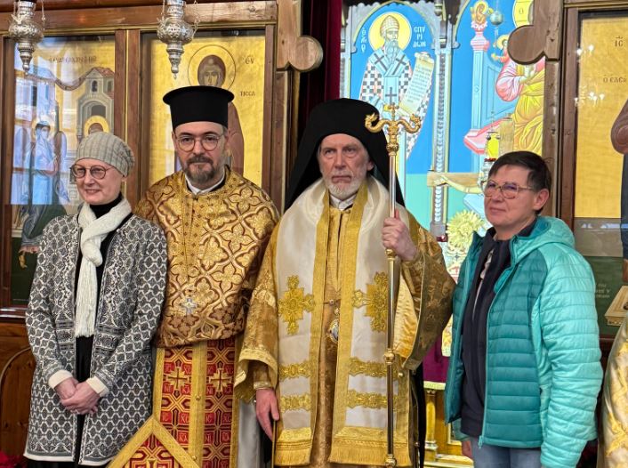 Αγγελία εκδημίας εις Κύριον Πρεσβυτέρας Delphine Lessage