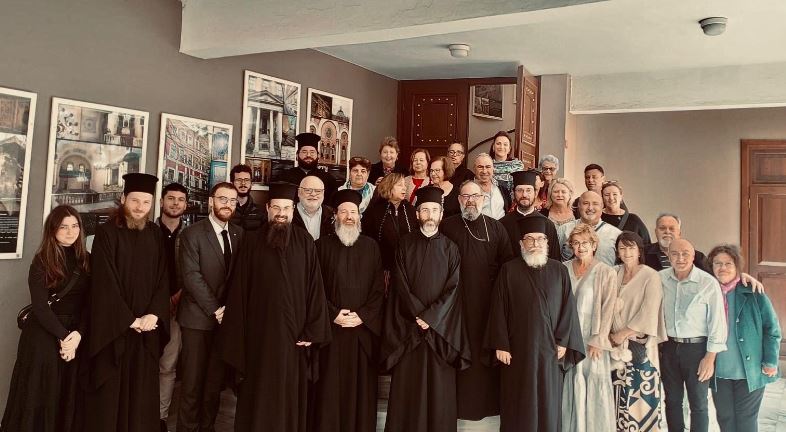 Επίσκοποι και προσκυνητές από την Αυστραλία στον Καθεδρικό Ναό της Παναγίας Πέραν, στην Πόλη