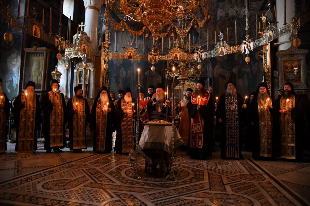 Κτιτορικό Μνημόσυνο στην Ιερά Μονή Ξενοφώντος