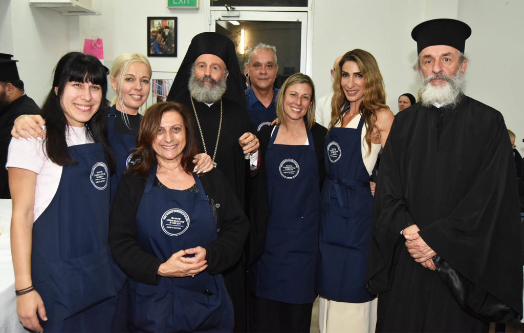 Sanctification Service for the renovated soup kitchen dining hall of the Parish of Saints Constantine and Helen, Sydney