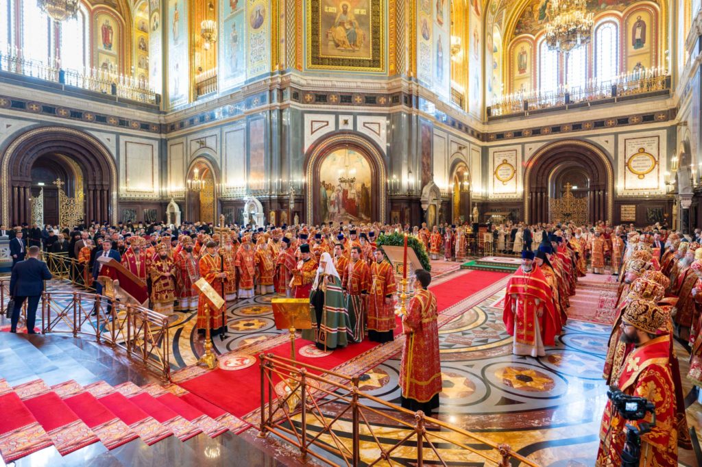 Ευχές των μελών της Ιεράς Συνόδου της Ρωσικής Εκκλησίας για τα ονομαστήρια του Πατριάρχη Μόσχας