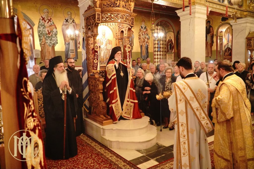 Πανηγυρικός Αρχιερατικός Εσπερινός στον Ιερό Ναό Αναλήψεως του Κυρίου Θεσσαλονίκης