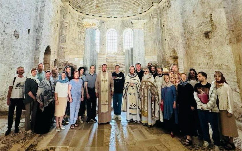 Состоялась паломническая поездка Патриаршего хора Храма Христа Спасителя по святыням древней Византии