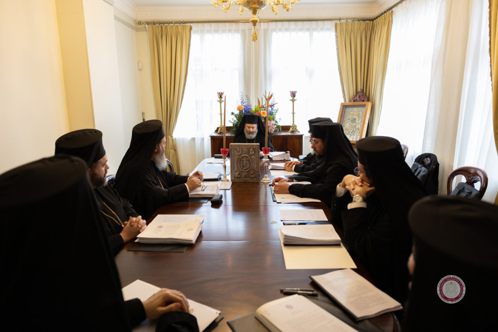 Announcement from the Holy Eparchial Synod of the Archdiocese of Australia