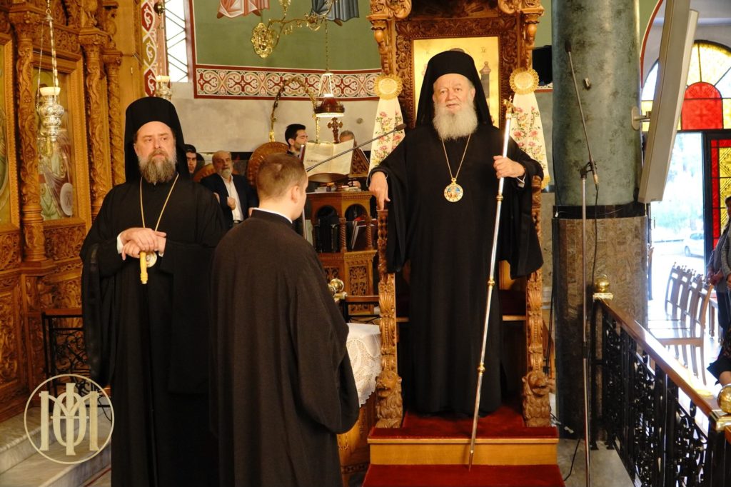 Ο Εσπερινός του Αγίου Χριστοφόρου στη Θεσσαλονίκη