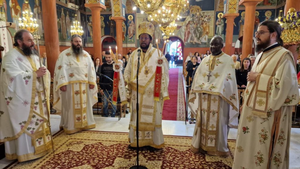 Ο Επίσκοπος Τζίντζας ιερούργησε στον Ιερό Ναό Αγίου Δημητρίου Κιλκίς