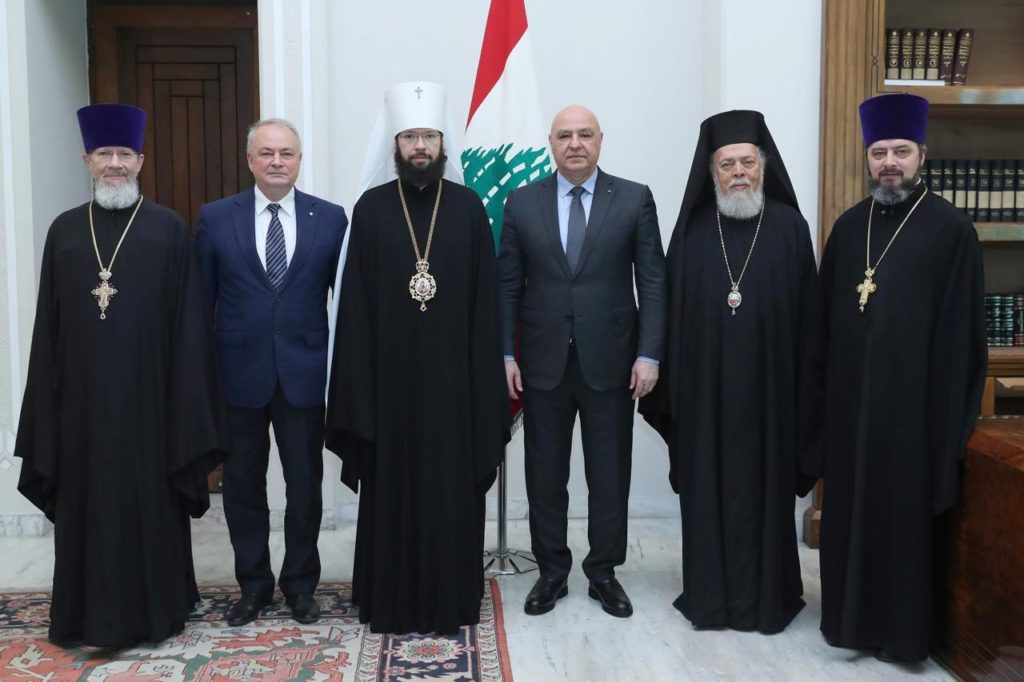 Председатель ОВЦС встретился с Президентом Ливана