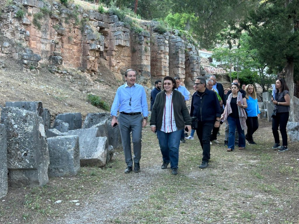 Δελφοί: Μείζονα έργα για τη θωράκιση των μνημείων και την αναβάθμιση των υποδομών
