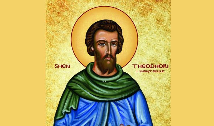 Oshënar Theodhori i Shenjtëruar. Hierodëshmorët Avdai, Avdijisu e 38 dëshmorët. Honorati i Amienit