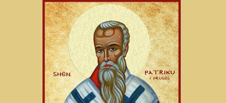 Hierodëshmor Patriku i Prusës dhe Akaki, Menandri e Polieni. Dëshmor i ri Joan Shqiptari