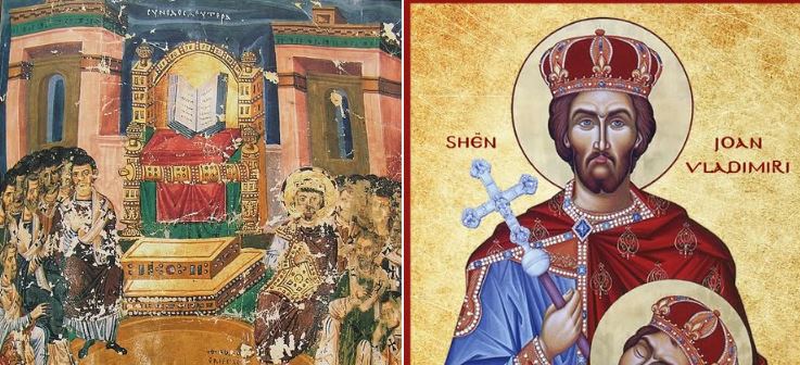 Etërit e Sinodit të Dytë Ekumenik. Dëshmor Vasilisku. Dëshmor Joan Vladimiri (në Elbasan kremtohet në 4 qershor)