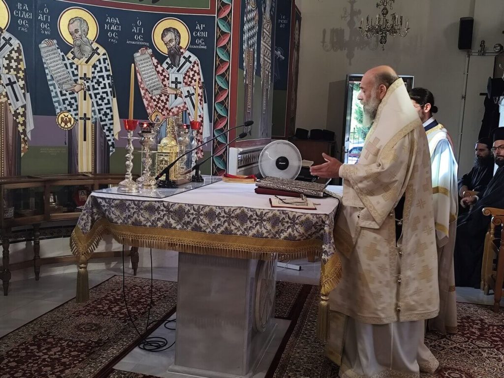 Εορτή της Αγίας οσιομάρτυρος Φεβρωνίας στην «Κόκκινη Εκκλησιά» Καρδίτσης