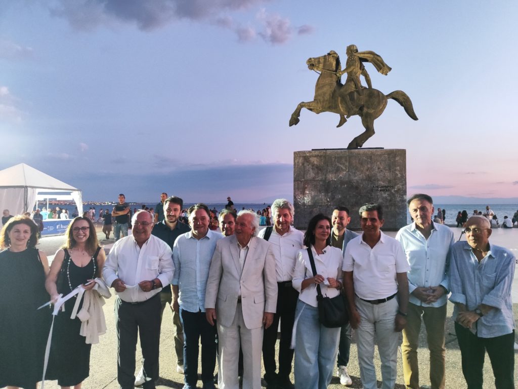 Τα επίσημα εγκαίνια του 44ου Πανελληνίου Φεστιβάλ Βιβλίου στη Νέα Παραλία Θεσσαλονίκης