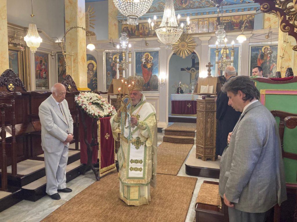 Η εορτή του Γενεσίου του Τιμίου Προδρόμου στη Μητρόπολη Δέρκων