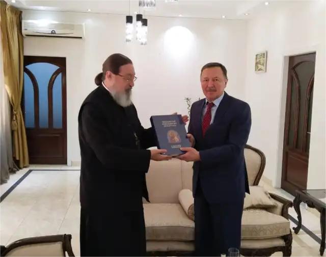 В Дамаске прошла встреча представителя Русской Православной Церкви с послом РФ в Сирии