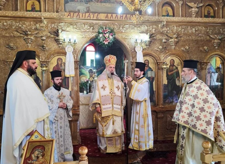 Θεσσαλιώτιδος Τιμόθεος: Η Εκκλησία ζει την εσχατολογική παρουσία του Αγίου Πνεύματος