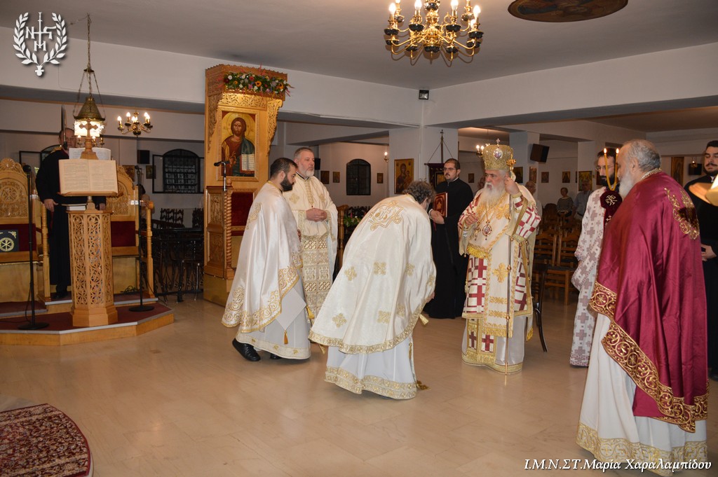 Ο Μητροπολίτης Νεαπόλεως ιερούργησε στον Ιερό Ναό Θείας Αναλήψεως στην Πολίχνη