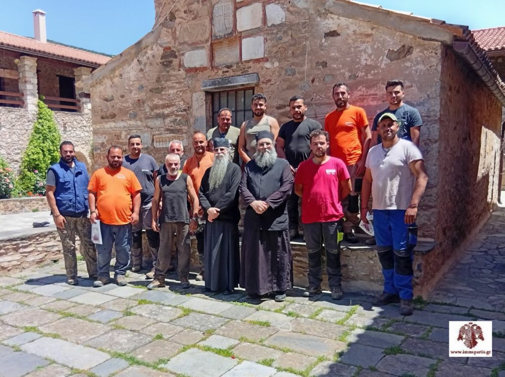 Ευχαριστήριο Ι.Μ. Αγίων Τεσσαράκοντα προς εθελοντές όμορων χωριών